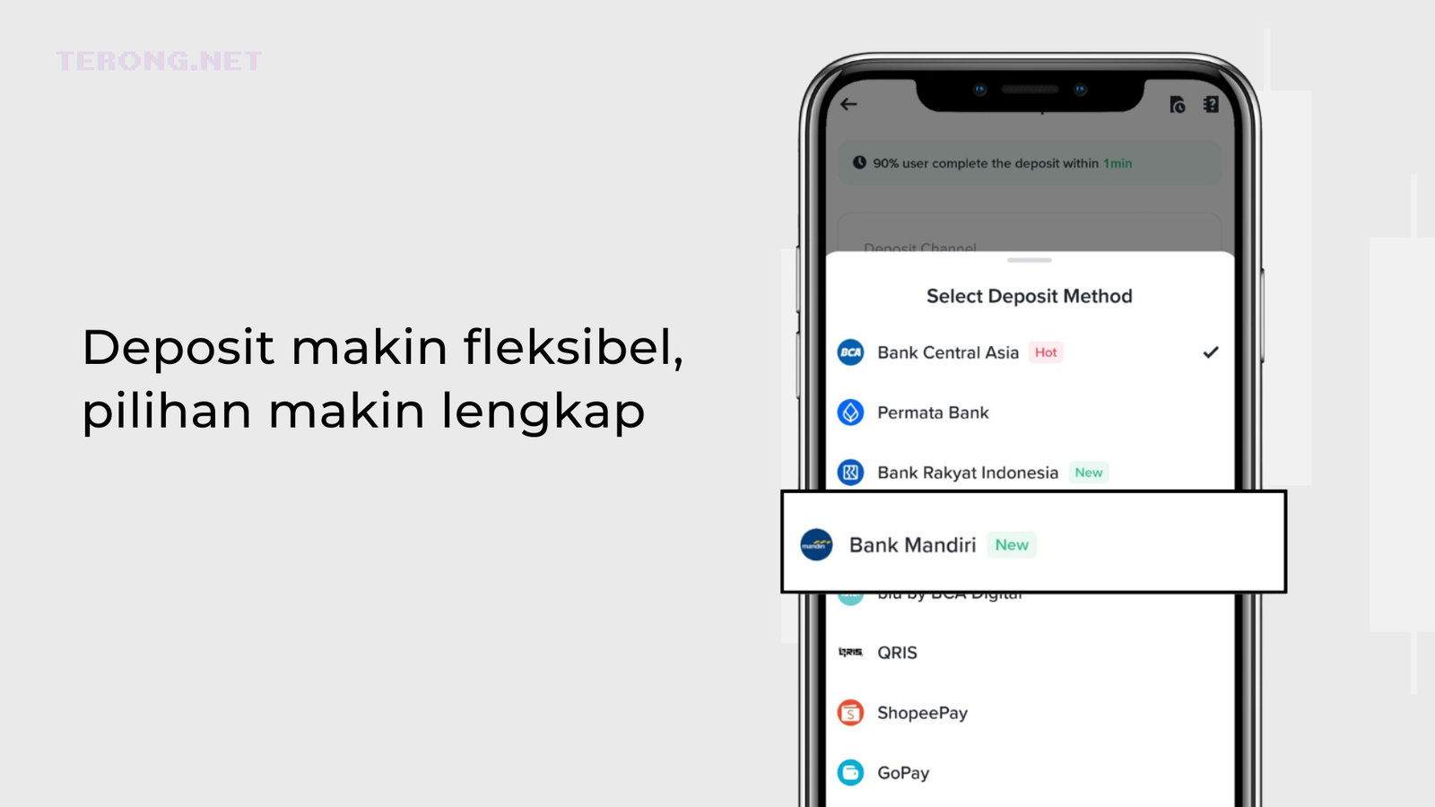 Deposit Tokocrypto Kini Bisa Lewat VA Mandiri dan BRI